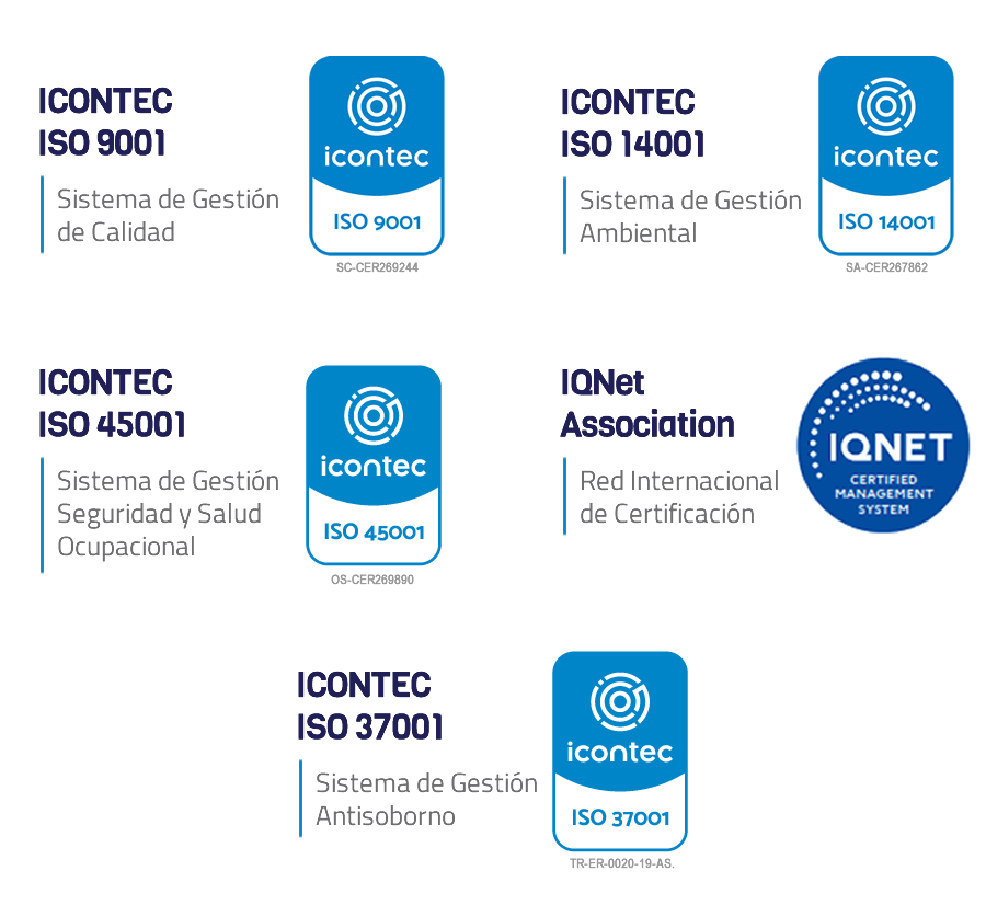 certificaciones